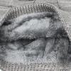 Knitted Hat And Mens Womens Velvet Hat Thickened Hat Windproof Hat Hooded Hat Warm Hat