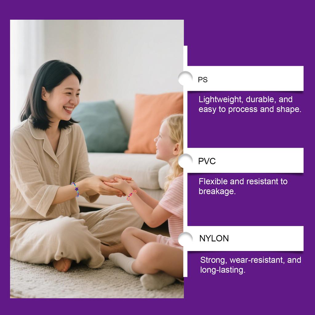 Cute And Fun DIY Beaded Bracelet Toy Gift Box. DIY Children's Beaded Bracelet Gift Box. Fashionable And Novel, Easy To Handle. Exquisite Gift Box.