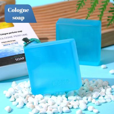 Heren Keulen Zeep met Schuimend Net Handgemaakte Zeep Anti-Acne Zeep Oliecontrole Poriën Verkleinen Mee-eter Verwijdering Olie Zachte Reiniging Handgemaakte Zeep