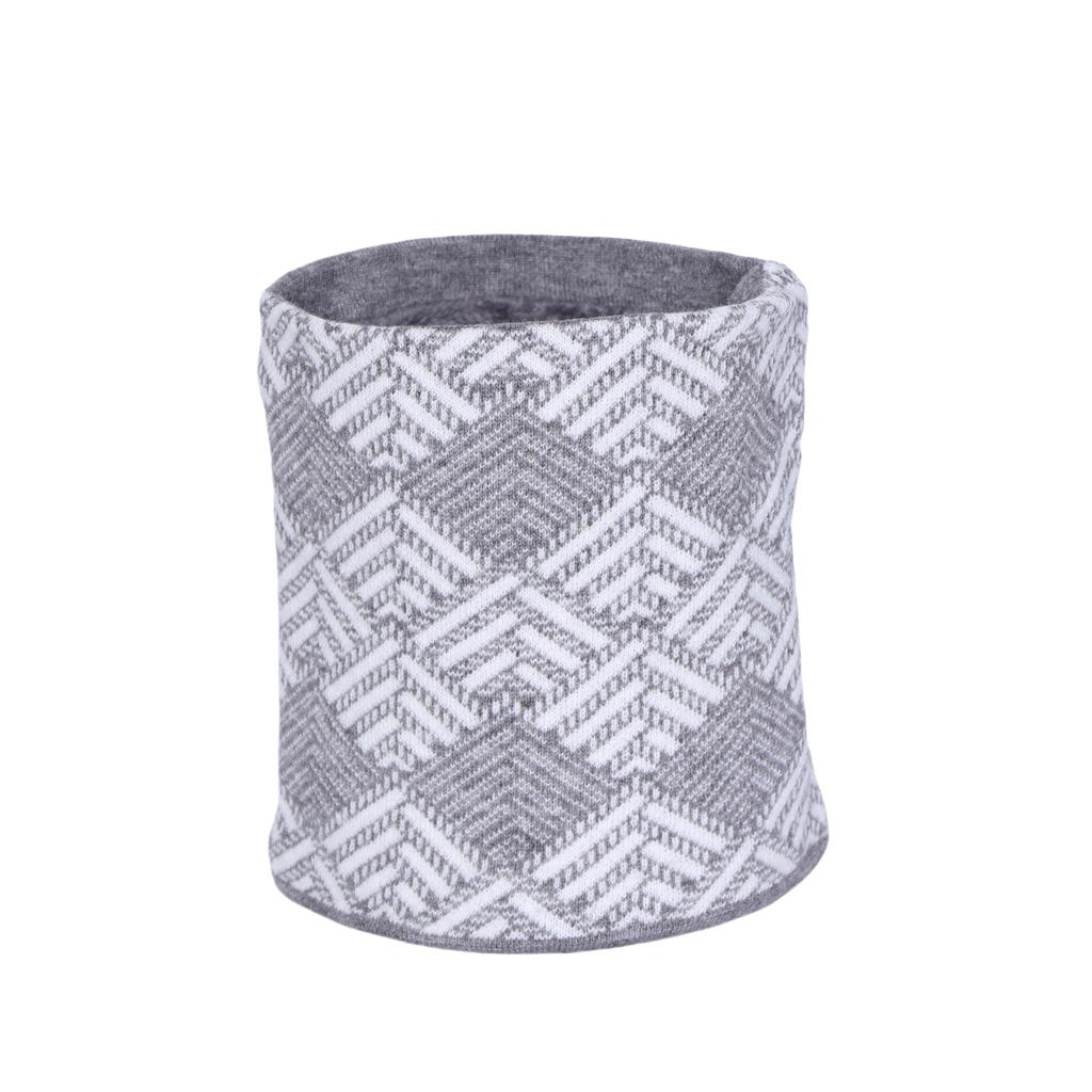 Winter Men Velvet Thickened Scarf Luxury  Cashmere Warm Outdoor Windproof Plaid Neck Cover Couple Knitted Neckerchief