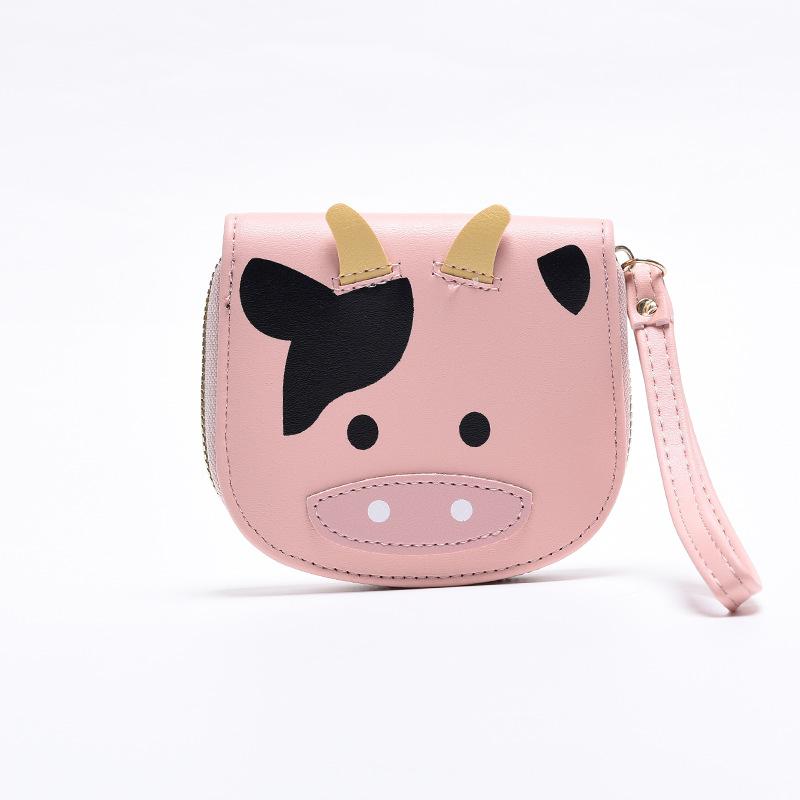 Small Wallet Women's Wallet Short Girl Student Fashion Cartoon Change Bag Wallet