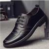 Work Shoes Breathable Casual Leather Shoes 2024 Hot Sales Business Formal Single Shoes Soft Bottom Non-slip Sneakers for Men