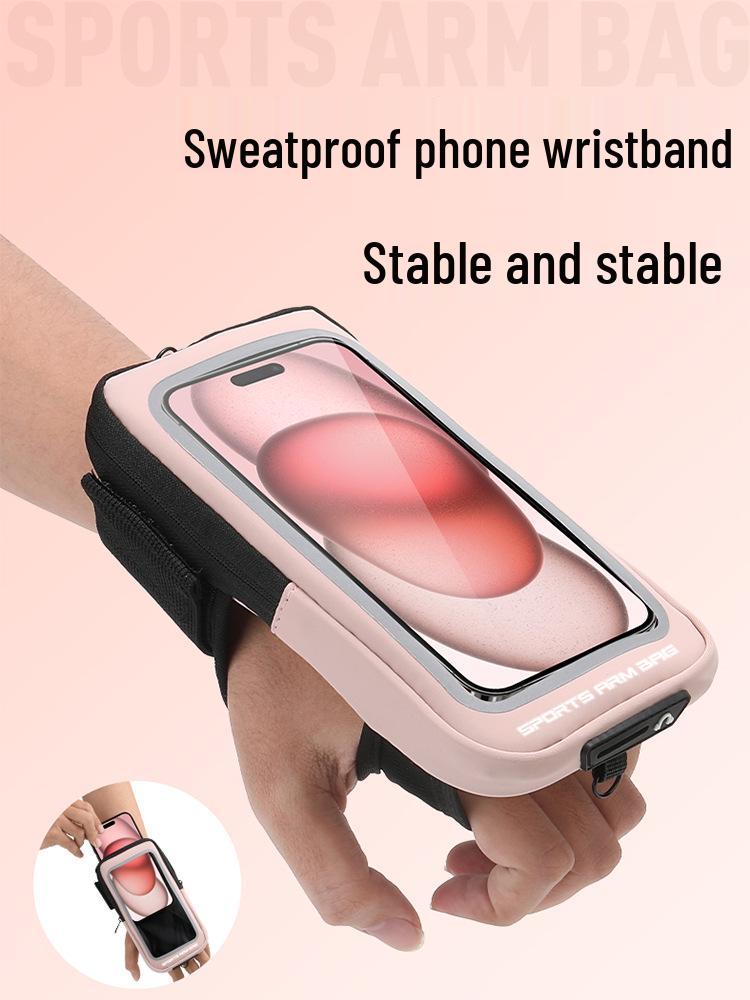 Unisex Waterproof Lightweight Running Armband with Coin Pocket