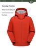 Couples' Hooded Windbreaker: Autumn/Winter Travel, Soft Shell, Windproof, Waterproof, Breathable, Warm, Mountaineering Single Layer.