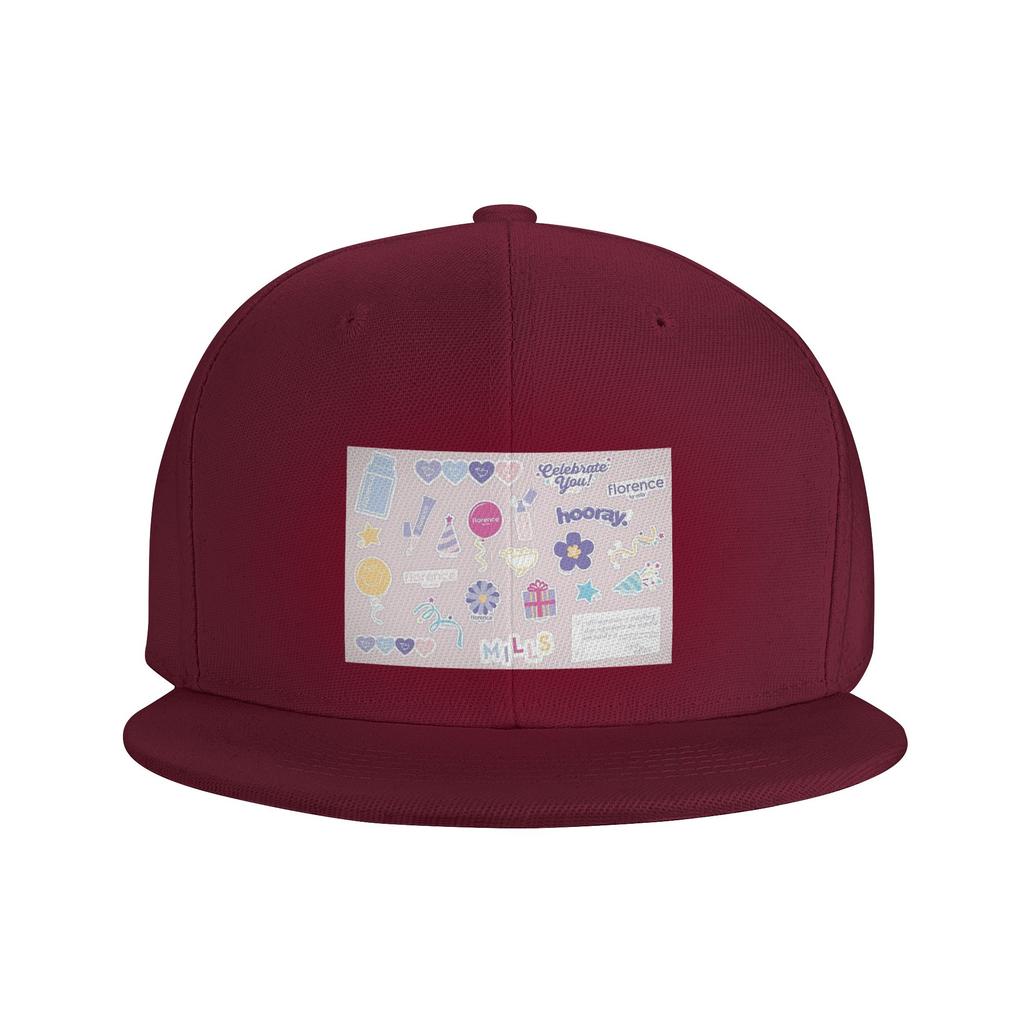 Florence By Mills Millie Bobby Brown Baseball Caps Snapback Fashion Baseball Hats Casual Casquette Outdoor for Unisexs And WoUnisexs