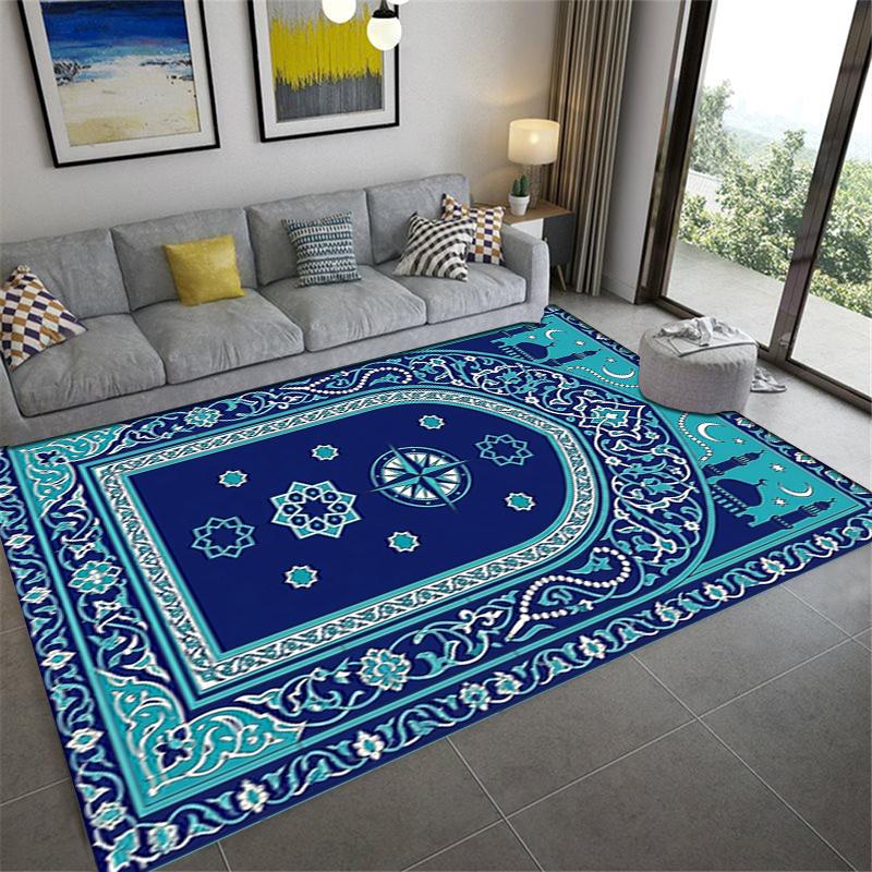2025 New Muslim Carpet Rug for Living Room Bedroom Home Sofa Decoration,Kids play Non-slip Floor Mat127
