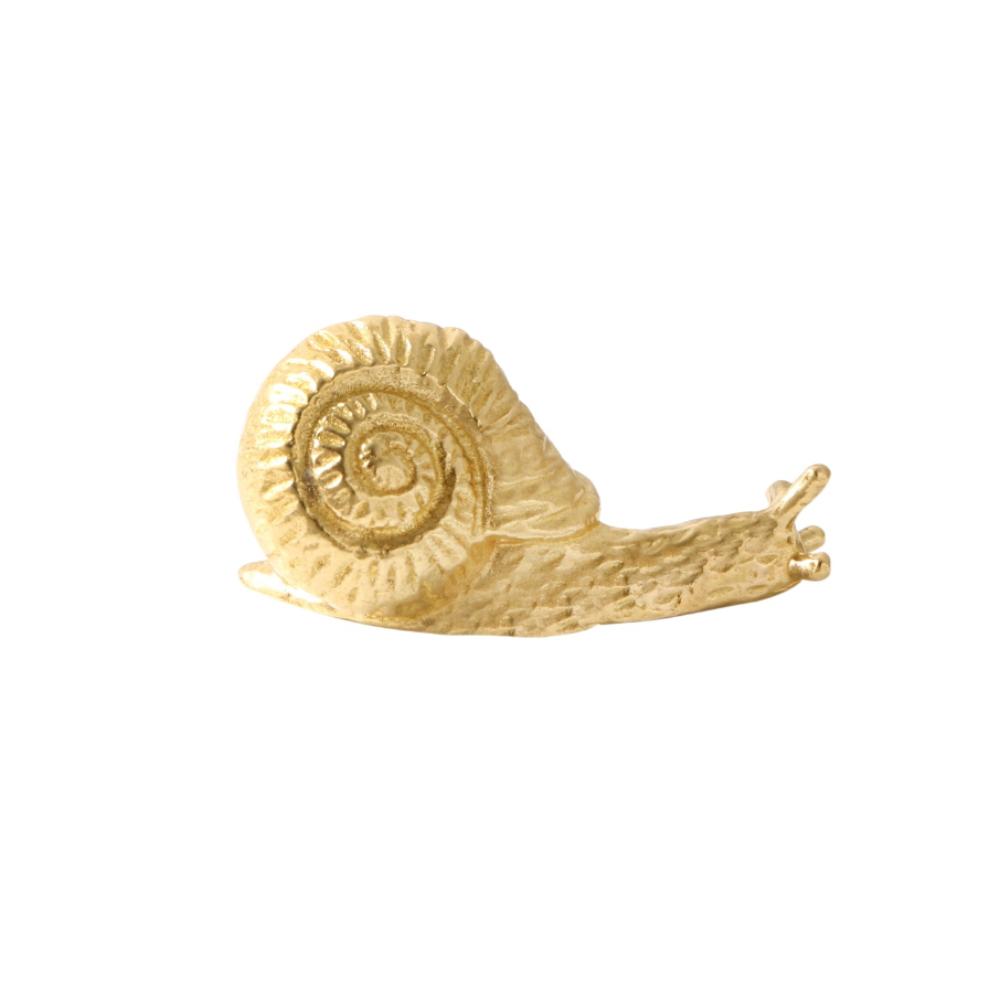 

Luxury Cabinet Door Knobs Gold Color Wardrobe Drawer Pulls Trendy Snail Brass Handle Home Decor Style 1