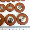 28-Piece Sheepskin Leather Pad Set for Soprano Saxophone, Replacement, Repair, and Care
