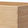 MUJI Overlapping Bamboo Rectangular Box Storage Supplies Large Width 37 X Depth 26 X Height 12047292 24.5cm