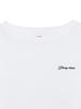 GLOWNY G Double Sleeve Letter Tee (White)