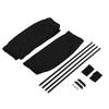2 x 50s Car Sun Shade Window Curtain   SunShade Drape   Valance Curtain Beige