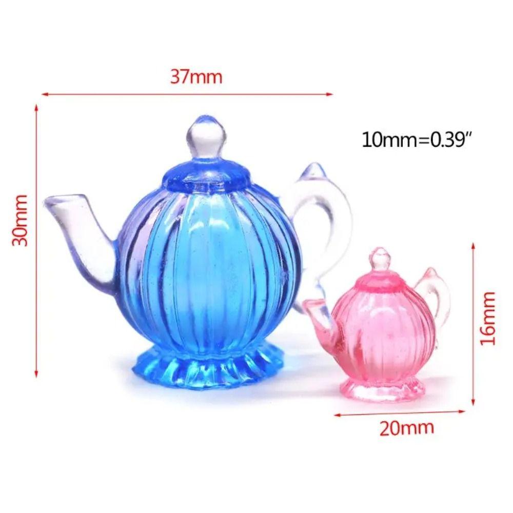 Creative Clay Molds Assorted Tea Pot Silicone Mold New UV Resin Epoxy Jewelry Casting Mold DIY Crafts Drip Glue Mold
