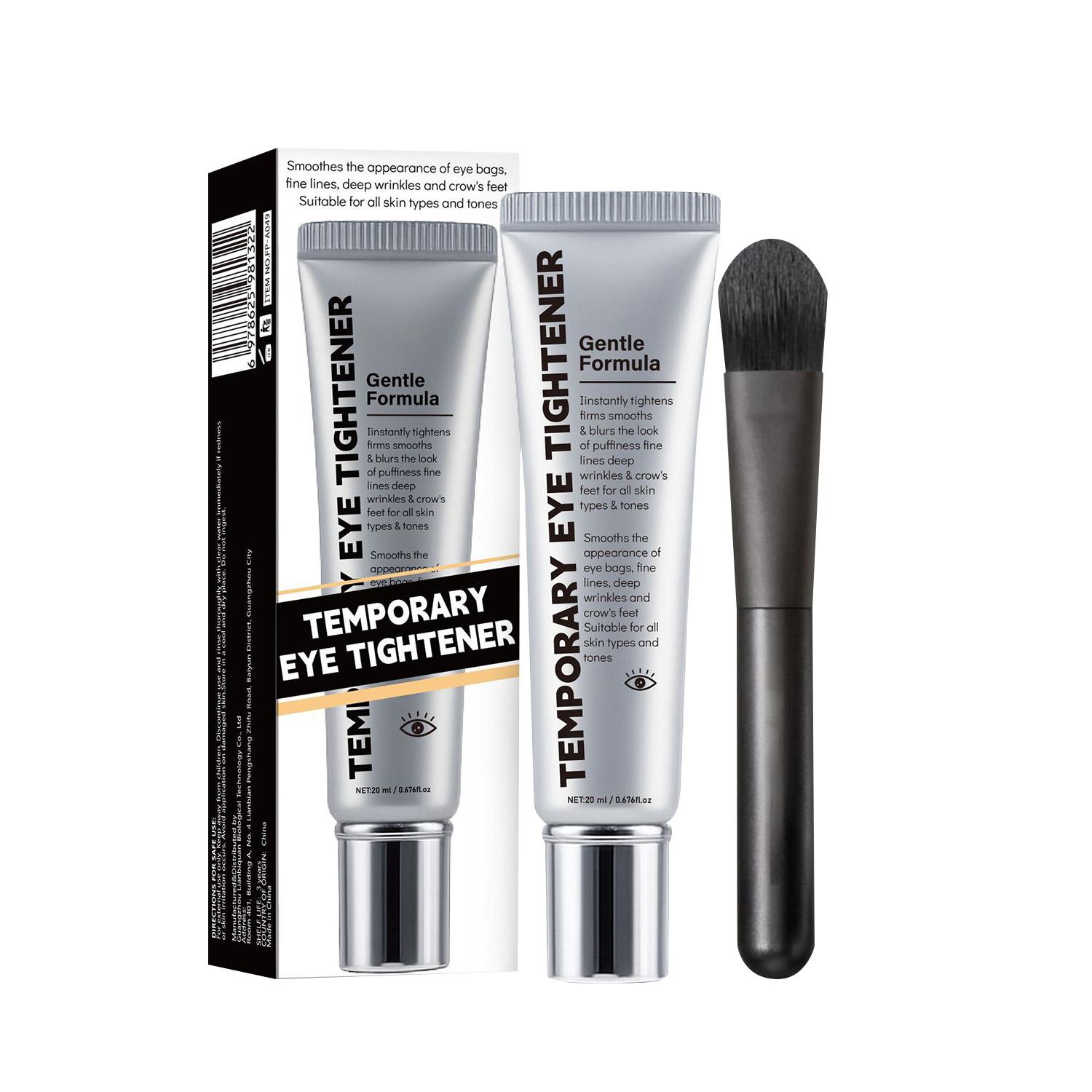 

Мгновенно подтягивающий крем для глаз, Крем против мешков под глазами (для Мужчин и Женщин), Уменьшает мешки под глазами, увлажняет и питает, а также осветляет темные круги. One Size белый