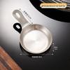 304 Stainless Steel Vinegar Dish with Handle for Sauces and Seasonings - Retro Style, Ideal for Barbecue and Hot Pot, Custom Logo Available.