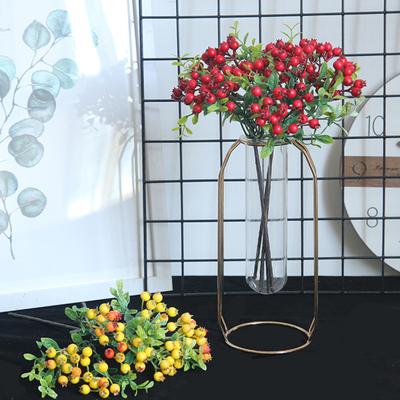 Artificial Bacca Realistic Reusable Nice-looking Unique Fake Ornamental Simulation Berry Home Decor