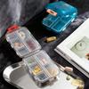 New Hot Mini Portable Travel 10 Grids Travel Pill Container Cases Box Organizer Storage for Tablets Vitamin Medicine Fish Oils