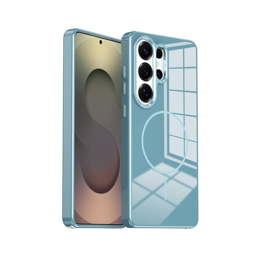 Hard PC Magnetic For Magsafe Case For Samsung Galaxy S26 Ultra S25 Plus S24 Ultra Wireless Charging Shockproof Cover