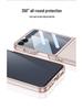 Samsung Z Flip7 Protective Case: Transparent Airbag Shell with Large Window