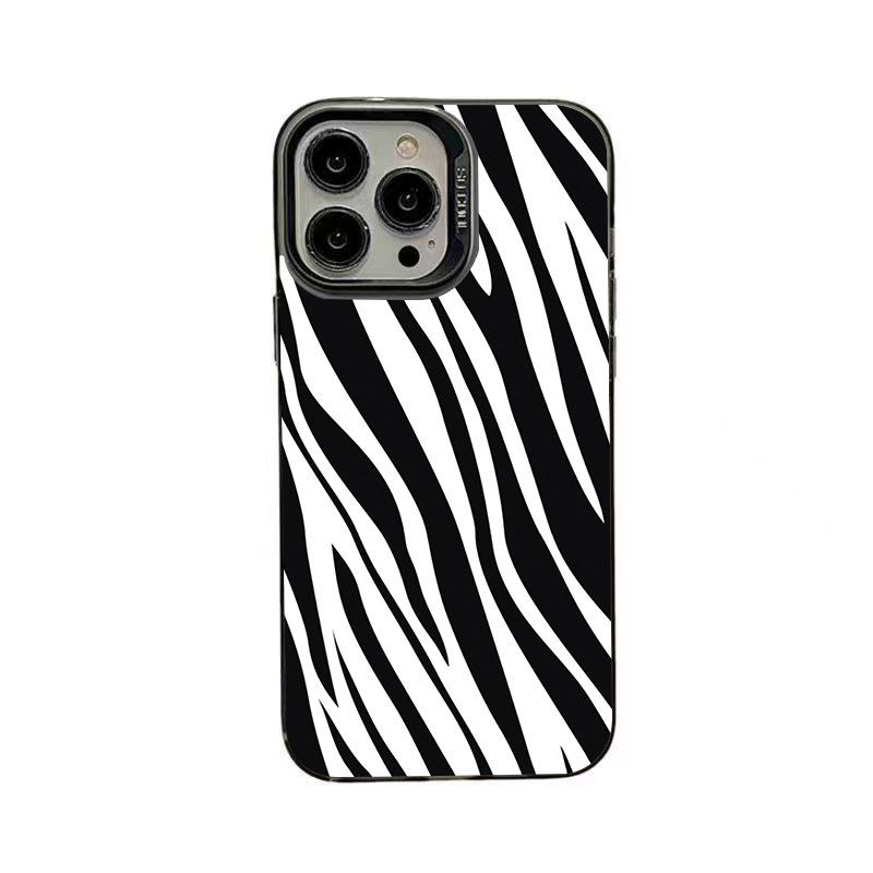 Zebra Stripes Phone Case for iPhone 16 Pro Max/15/14/13/12/11/XS