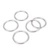 5Pcs 304 Stainless Steel Round O  s Seamless Multi Purpose Welding Metal O  s for Marine Boat Equipment    s