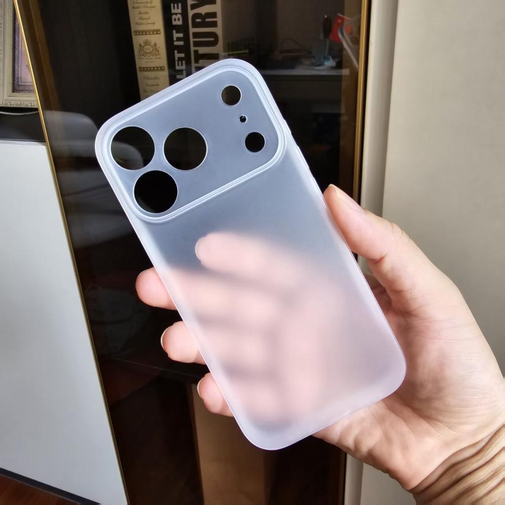 Ultra Thin Matte Case For Apple Iphone 17 Pro Max Orange color Cover iphone17 Pro 17Pro 17ProMax iphone Air Shockproof Cover