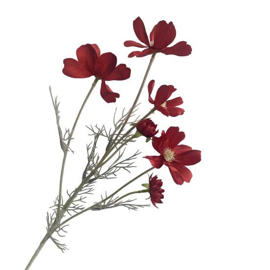 

Artificial Cosmos Bipinnatus UV Resistant Fake Silk Galsang Flower Home Office Wedding Party Indoor Outdoor Faux Bloom