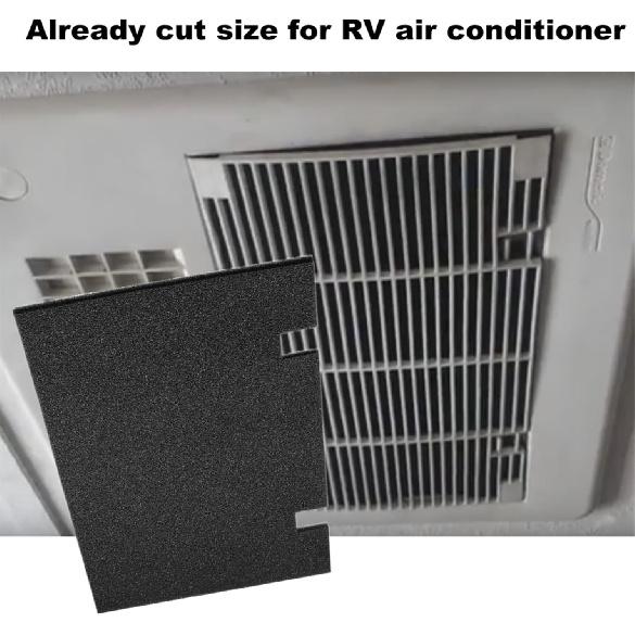 Tatuo 4 Packs RV A/C Replacement Air Filter 14 x 7.5 Inch Compatible with Duo Therm-Compatible RV A/C Replacement Filters
