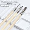 Multi-purpose Plastic Pen Stand 10-Compartment Nail Brush Holder  UV Gel Brush Display