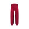 Casual trousers summer simple loose thin imitation hemp sports lace-up splicing men's sweatpants
