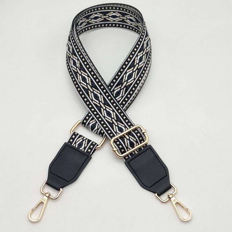 

Регульований шкіряний ремінь кросбоді - Жіночий плечовий аксесуар Gunmetal Hook