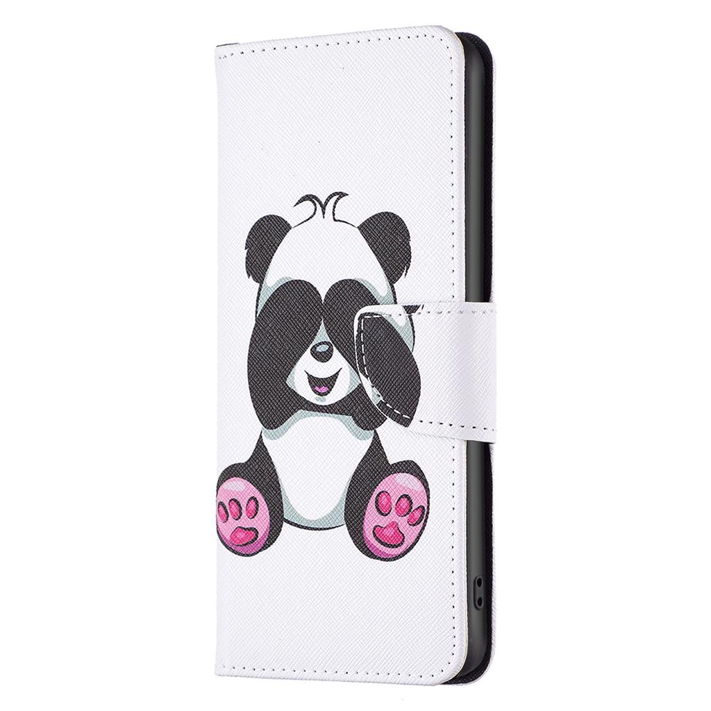 BINFEN COLOR For Nokia G22 Leather Stand Phone Case Pattern Printing Magnetic Clasp Wallet Cover