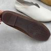 Johnature Handmade Genuine Leather Soft Soled Loafers Casual Soft Cowhide Flat Women's Slip-on Shoes