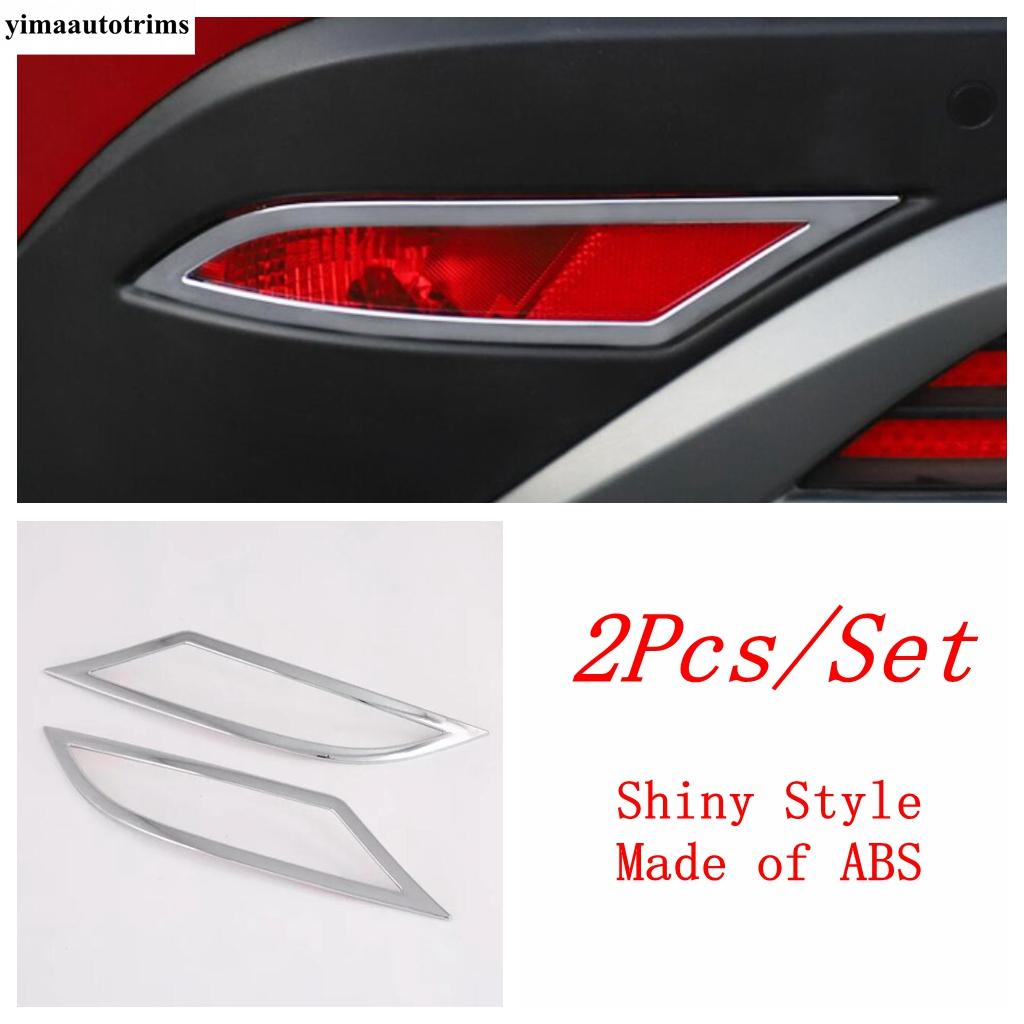 

Передний Задний Бампер Противотуманные Фары Лампы Рамка Крышка Отделка Для Hyundai Creta - АБС Хром / Углеволокно Аксессуары Внешний Rear Fog Light-A