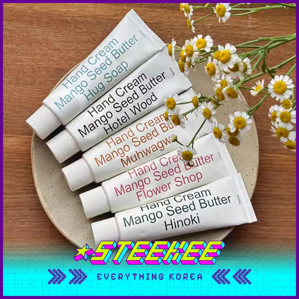 Hetras Premium Perfume Mango Seed Butter Hand Cream 50ml by Steekee Korea 2455