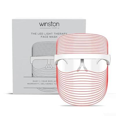 Mascarilla Facial LED Recargable Para Hombres Y Mujeres 60 Min 3-En-1 Terapia de Luz LED Para Piel Radiante, Antiedad, Anti Acné, Facial En Casa Todo Tipo de Piel