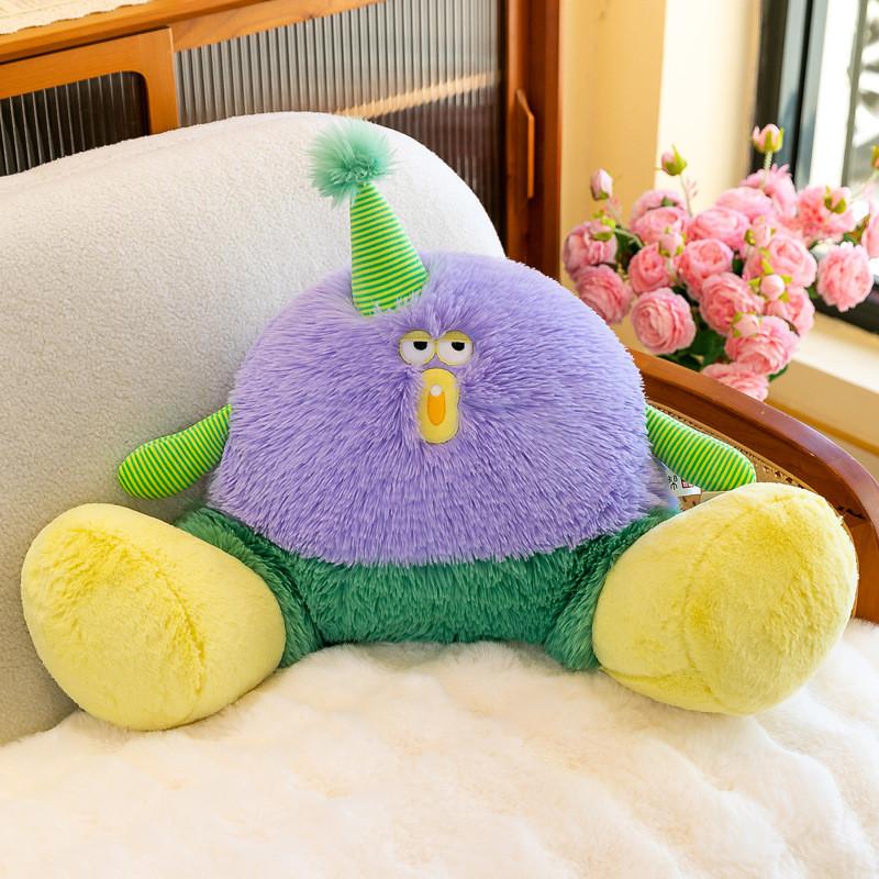 Monster Soft Bigfoot Plush Toy Doll Backrest Pillow Childrens Birthday Gift