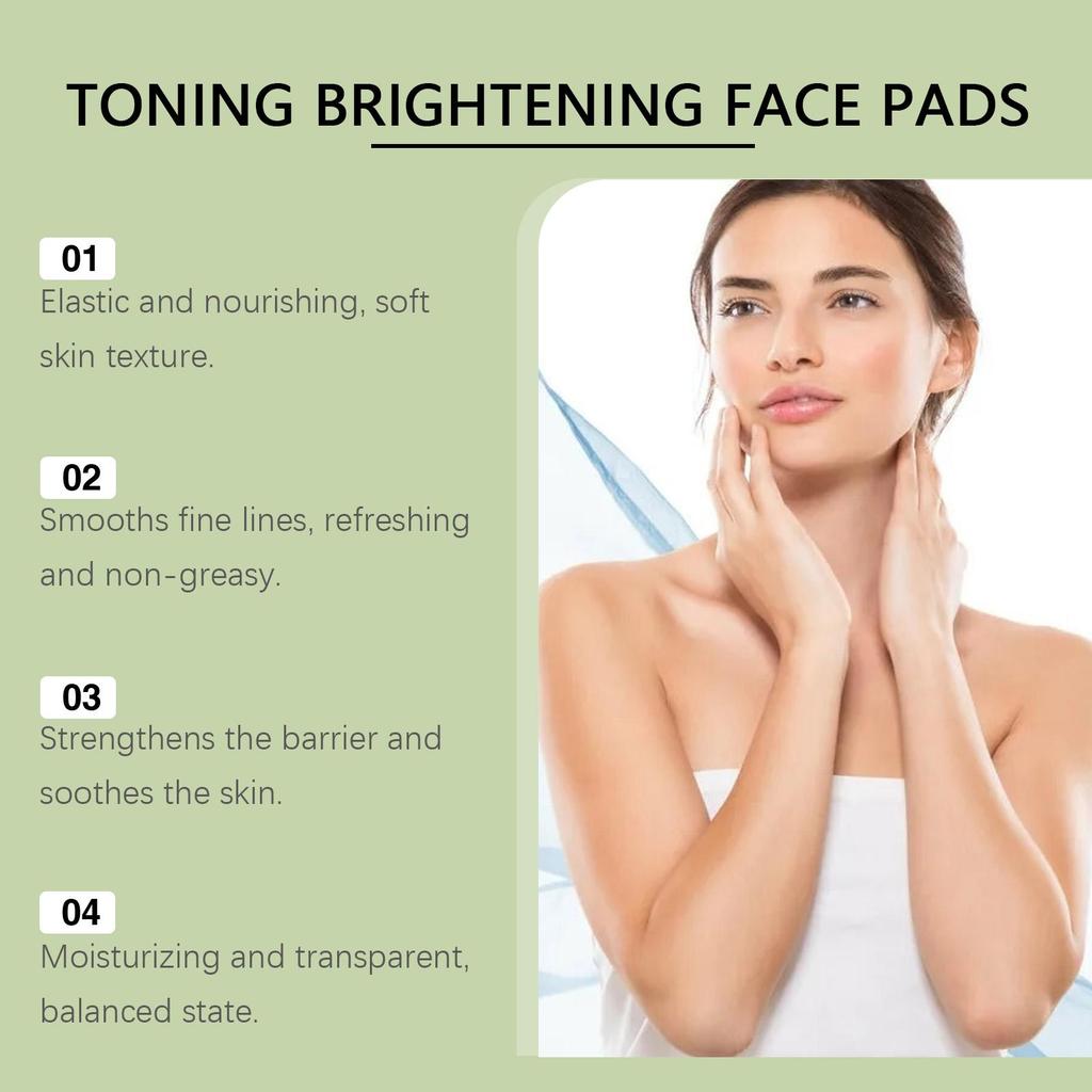 TITK HOT Korean Skincare Product Anti-aging,dark Spot and Wrinkle Minimizing Toner Pad,100pcs Centella,asiatica and Niacinamide