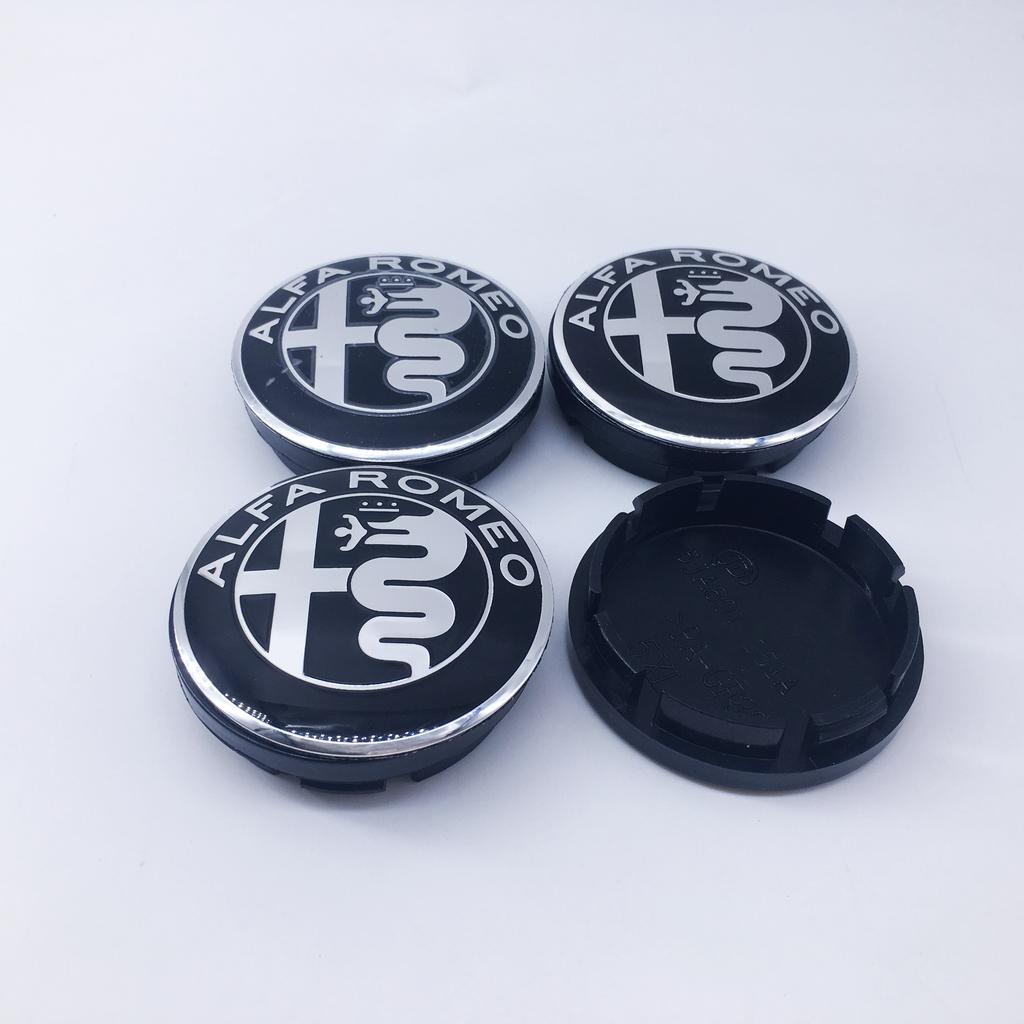 10pcs  56mm Black Wheel Hub Caps for Alfa Romeo Car Wheel Logo Cover Modification Decora, Alfa Romeo GTAM Giulietta Mito Brera WZACF1