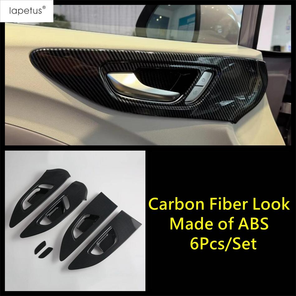 ABS Armaturenbrett Seiten Mitte Lüftung / Fensterheber / Schalthebel Panel Abdeckung Zierleiste für MG 4 2026 2027 Kohlefaser Zubehör