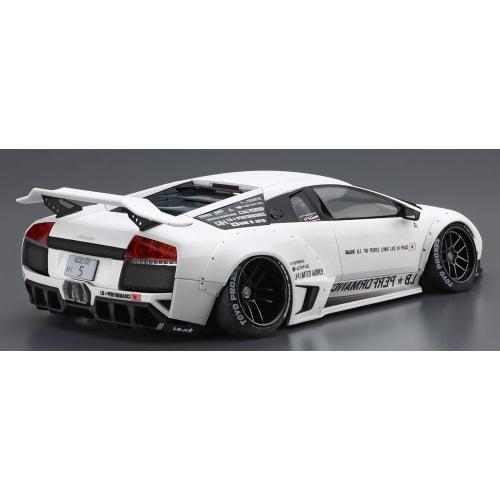 Aoshima Bunka Kyozai 1/24 Liberty Walk Series No. 20 LB Works Lamborghini Murcielago Ver. 1 Plastic Model