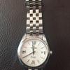 TITONI Plum Blossom Air King Series Automatic Mechanical Movement 50 Meters 38.5mm Silver Dial Stainless Steel Case Stainless Steel Strap 83909 S-342