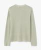 Le Mad Relaxed Henley Neck Long Sleeve Knit - Light Grey