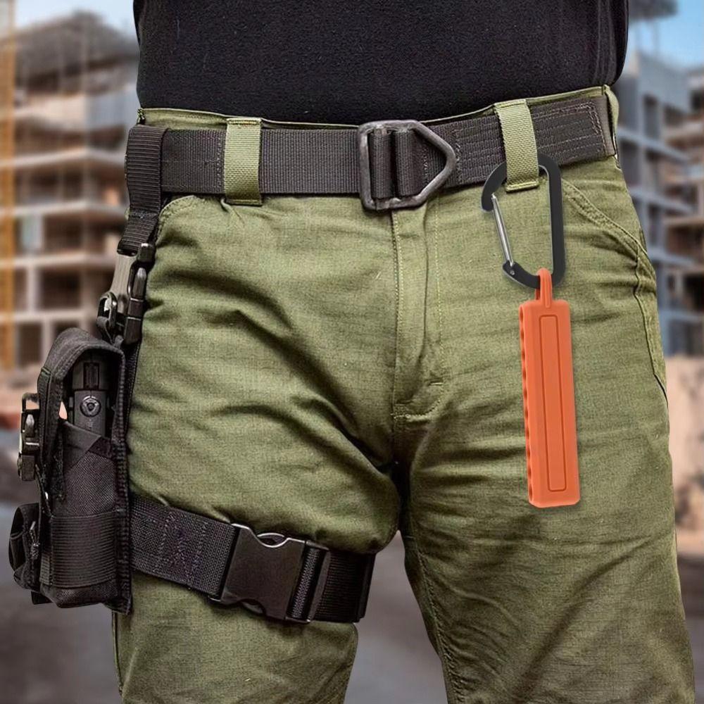 with Carabiner Screwdriver Bit Storage Organizer Portable Shank Holder Screwdriver Bit Holder Plastic Screwdriver Bit Rack
