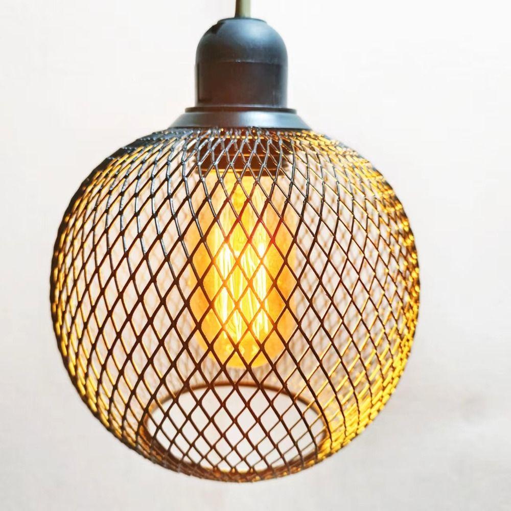 Hollow Out Lamp Covers Mesh Ball Chandelier Lampshade Shell Pendant Lamp Shade  Shop