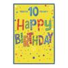 Simon Elvin Today 10th Birthday Greetings Card (Pack of 6)