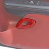Pegatinas de cubierta decorativa para manija de puerta interior, aptas para Dodge Challenger 2015 Up, accesorios de coche ABS