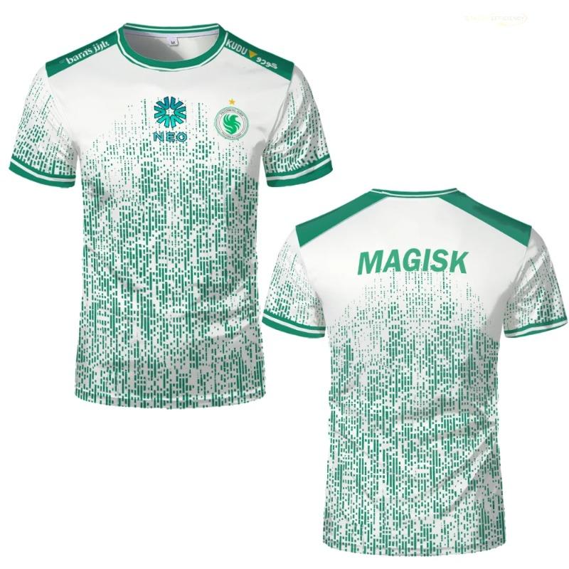 Tým Falcons Letní bílé tréninkové dresy CS2 Esports Pro League NIKO m0NESY Trička Pánská s kulatým výstřihem Dárky
