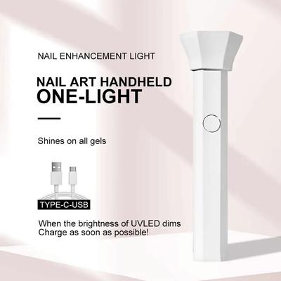 Lâmpada secadora de unhas portátil UV LED luz de unha para curar todos os esmaltes em gel USB recarregável máquina de manicure de secagem rápida ferramentas para arte em unhas