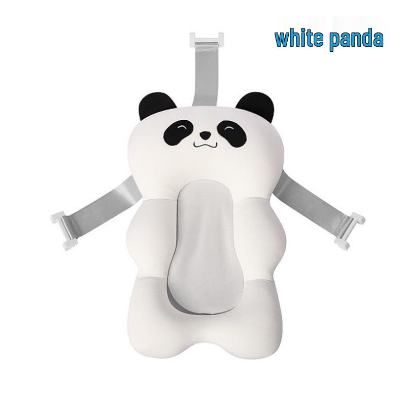 Baby Bath Tub with Floating Support for Sitting and Lying - Newborn Bath Rack and Mat, In Stock