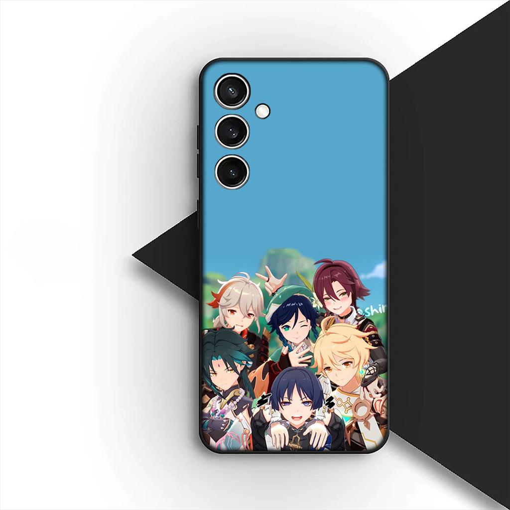 Casing for Xiaomi Redmi Note 12 11 10 A3 Pro 10A 10C 12C Note12 5G 4G Phone Cover Soft Case Genshin Baal Raiden Shogun Impact
